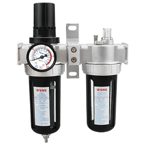 山耐斯油水分离器空压机气泵吹尘用气源处理器过滤器油雾器二联件